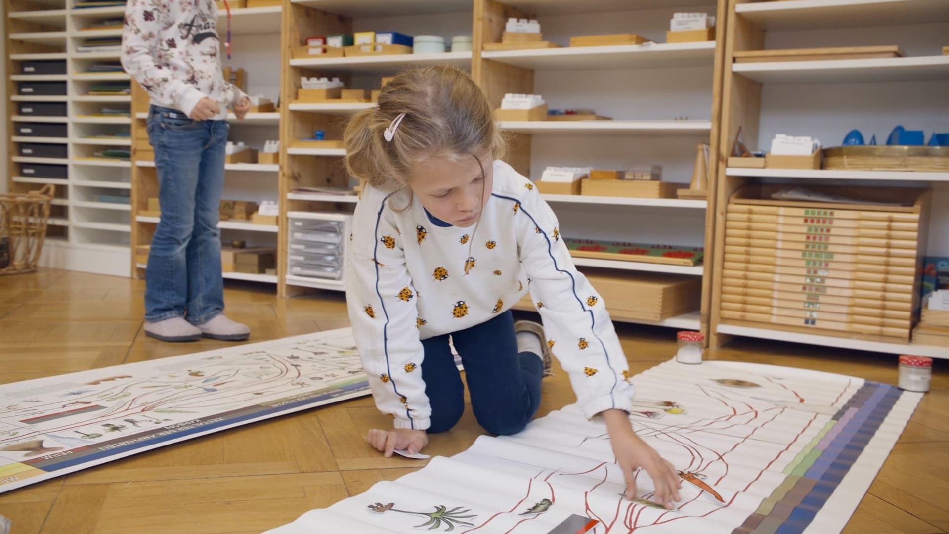 Schnupperwoche in der Primarschule der Rietberg Montessori Schule
